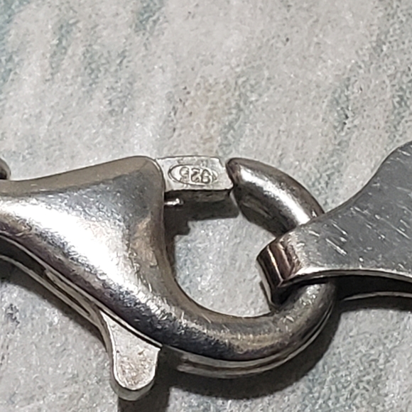 Itaor 925 Italy Two Tones Bracelet. - Picture 6 of 9